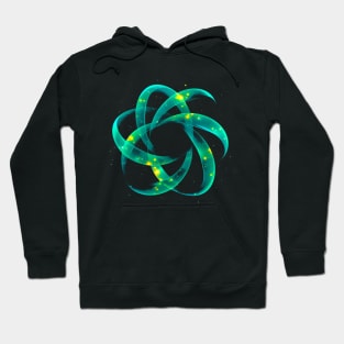 Lines art spiral Hoodie